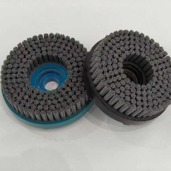Дисковая щетка Абразивная проволока плоскость Промышленная литьевая щетка Слипы CNC машинного инструмента щетка