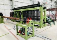 La machine de enroulement de fil complètement automatique, contrôle de PLC de machine de maille de 100x120mm Gabion simple installent