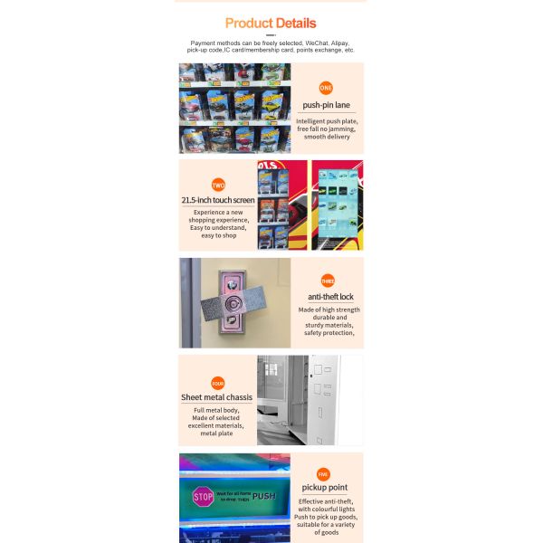 Smart LED Illuminated Toy Car Dispenser Vending Machine with Custom Design