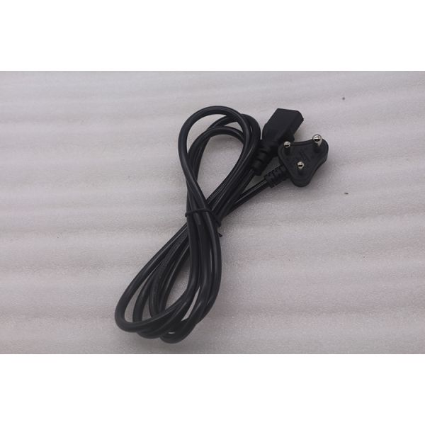 C13 Connector Type, Black Cable , 250V10A,8ft LengthSouth African power cord