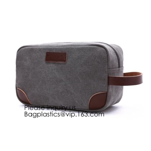 Plain Personalized Organic Travel Cotton Canvas Makeup Bag,Promotional Beauty Makeup Bag Custom Printed Logo Canvas Zipp