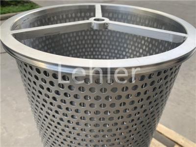 Stainless Steel Wedge Wire Screen Filter 0.1mm-0.6mm Slot