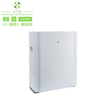 LiFePO4 48V 100Ah Tesla Parede de energia fora do armazenamento da bateria do painel solar da grade 5kWh