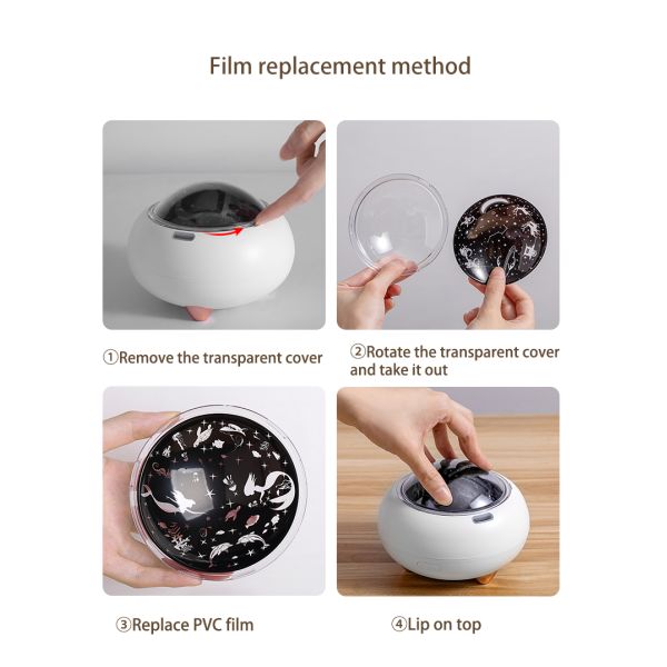 30ml/H Aroma Oil Diffuser 220ml 400ML Large Room Portable LED Lights