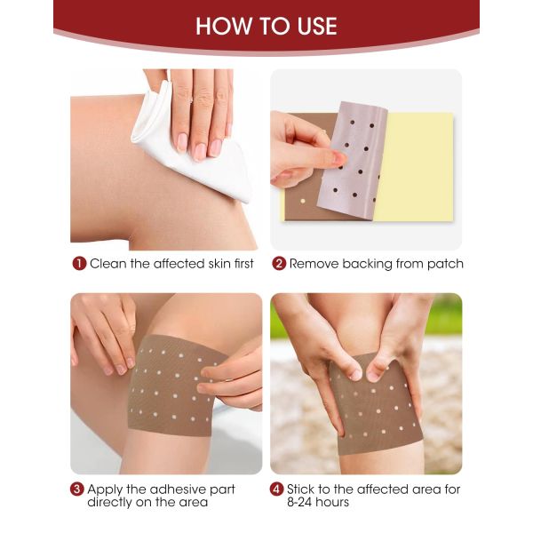 Medical Herbal Pain Relief Patch Capsicum Plaster 7x10cm For Body Neck Waist Legs