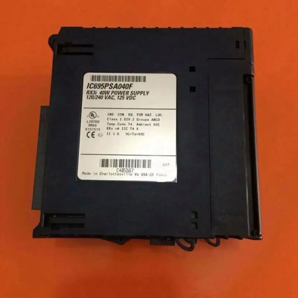 IC695PSA040F Reliable GE PLC Module New Condition USA Origin