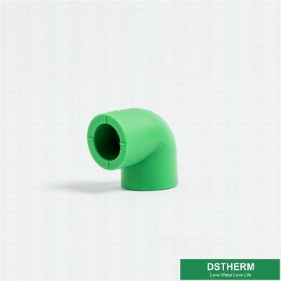 Tamanho 20-160mm do OEM da cor dos encaixes de tubulação PPR de PPR 90°Elbow ISO9001 DIN8077/8078