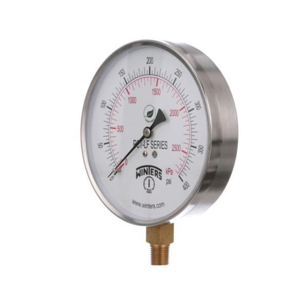 WINTERS   PCT CONTRACTOR PRESSURE GAUGE/ PCT-45 LEAD FREE CONTRACTOR GAUGE