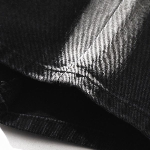 OEM Strap Washed Jeans Low MOQ Wide Leg Pants Denim Clothing Manufacturer