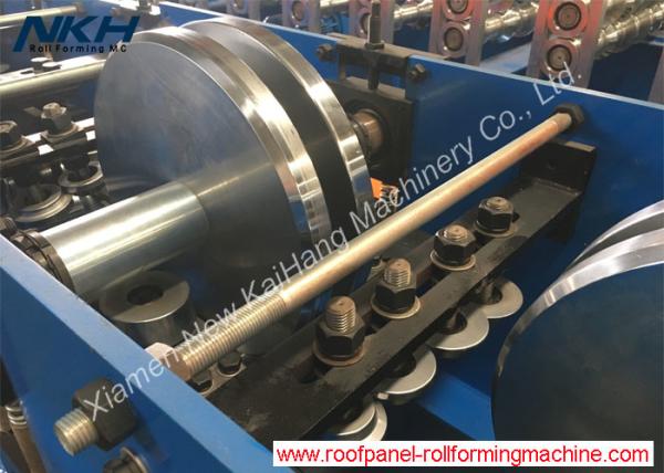 Rainspout / Downpipe Roll Forming Machine Trim Flashing Roofing Panel Making Machine