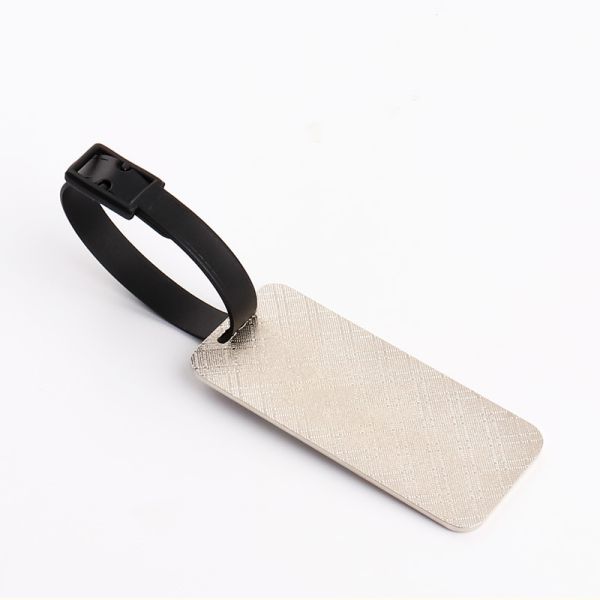 Metal Sublimation Luggage Tag Personalized Gift Blank Custom Luggage Tag