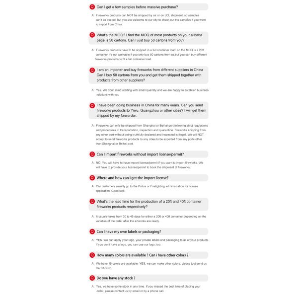 Chinese On Time Delivery Novelty Toy Fireworks Rocket Fireworks