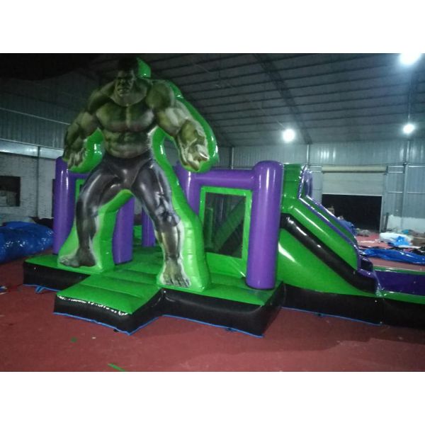 Giant Sports Kids Inflatable Bounce House Castle Hulk Design Family Use