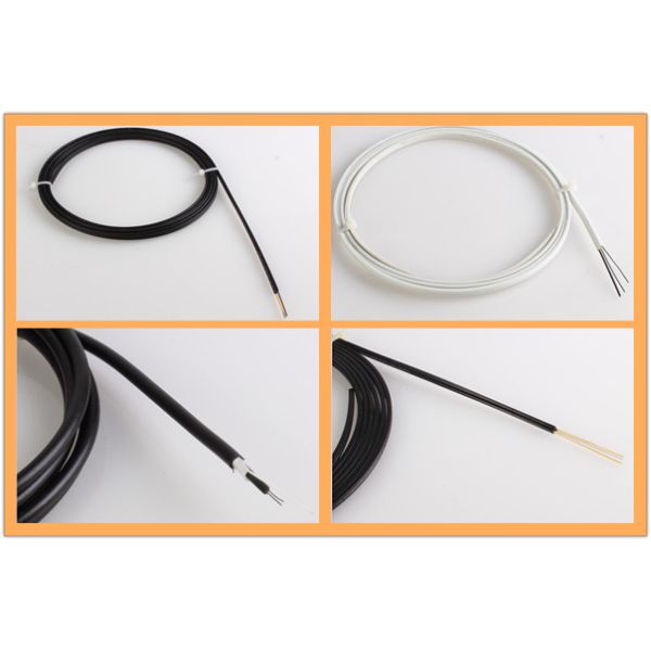 LSZH Jacket FTTH Solutions with Self - support FTTH Drop Fiber Optic Cable