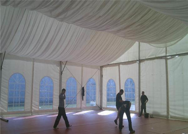 Strong Structure Steel Half Wedding Event Tents With Full Set Of Sidewalls