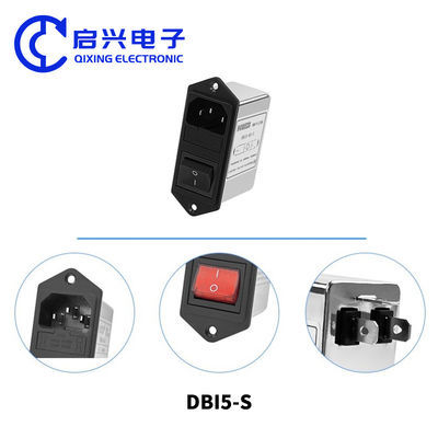 DAA1 10A EMI Filter Power Line Noise Filter Single Phase AC 110VAC to 250VAC