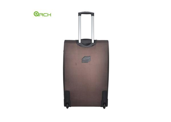 1680D Polyester Soft Sided Luggage with Skate Wheels and Internal Trolley System