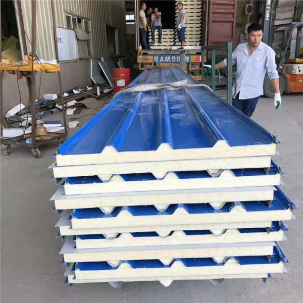 heat insulation 960 type PU sandwich roof panel for pharmaceutical clean room