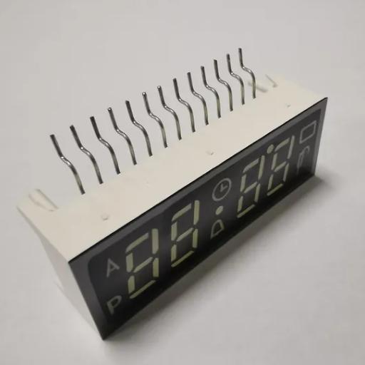 Affichage à LED ultra-blanc à 7 segments personnalisé à 4 chiffres Anode commune pour le contrôle numérique du chronomètre du four
