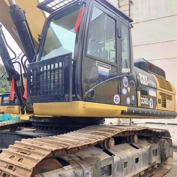 Excavateur d'occasion CAT336D2 avec une capacité de seau de 1,8 m3 et une conception en acier doux en 2019
