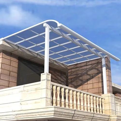 Polycarbonate Sail Material DIY Polycarbonate Awning Providing Light Transmission 20 to 90 Percent Great Choice for Awnings