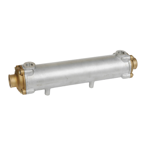 Ship Parts Oil Cooler Marine Machine Gearbox Tube Heat Exchanger D300 for Sale