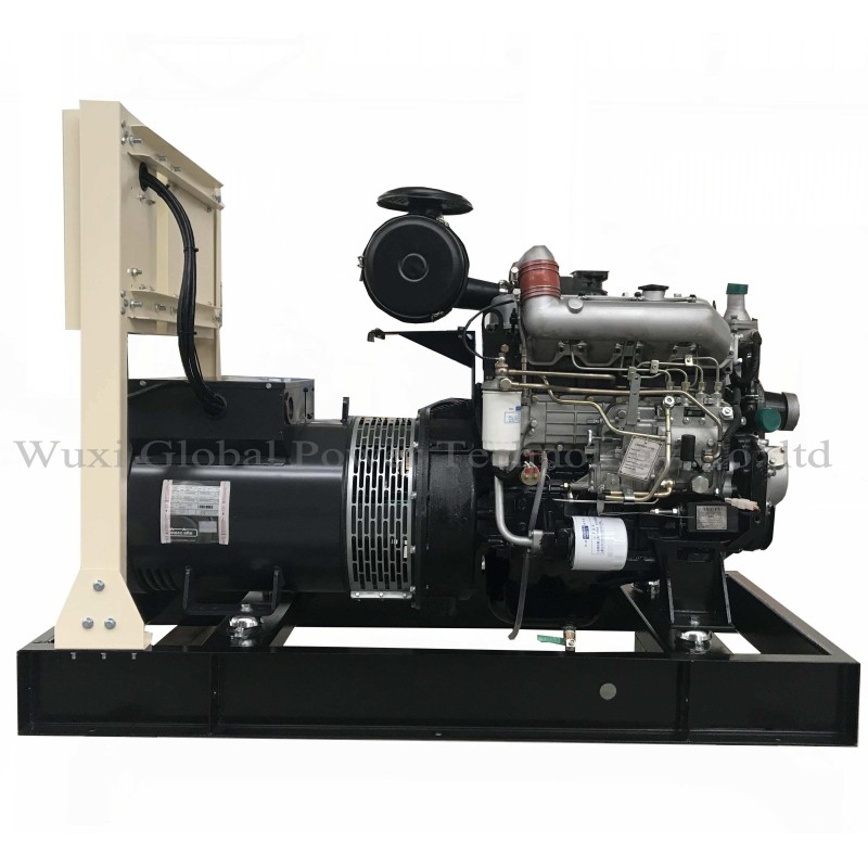 24KW Open 30 Kva Dg Generator Powered By Yanmar 4TNV88-GLE Sea Water Cooled