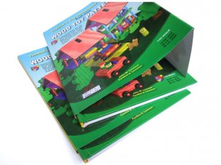 OEM inspirational landscape glossy hardcover UV childrens book printing service