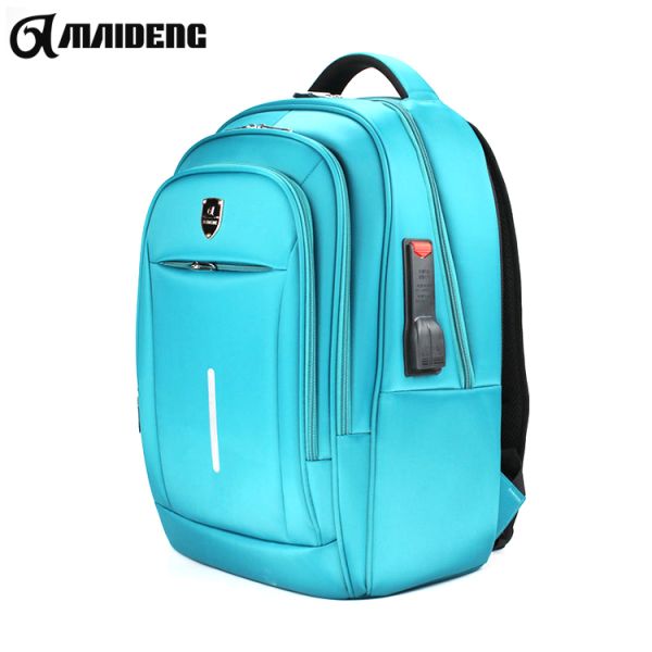 Foldable Cool Laptop Backpack , Super Slim Laptop Backpack Pink Color
