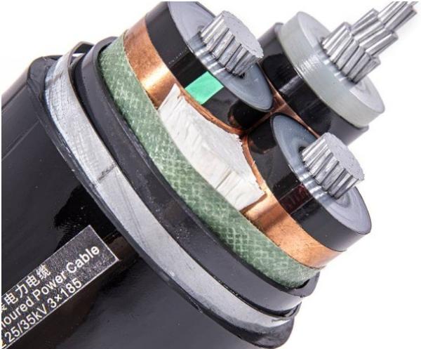 25-500mm2 Copper/Aluminum Medium Voltage Armoured Cable for Industrial Underground Power