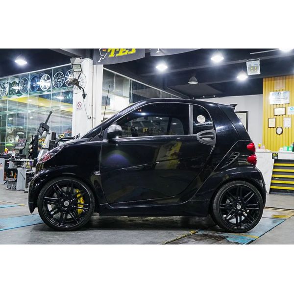 Smart Mercedes Big Brake Kit 17-дюймовый автомобильный обод передний 4-поршневой суппорт тормозной комплект Auto Brake