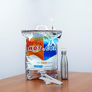 Hot And Cold Insulated Bags For Food Delivery, Grocery Shopping Bags, Food Storage For Hot Frozen Food For Travel
