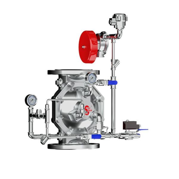 Timely Pendent Installation Open Type Rain Alarm Valve Deluge Water Extinguishing System