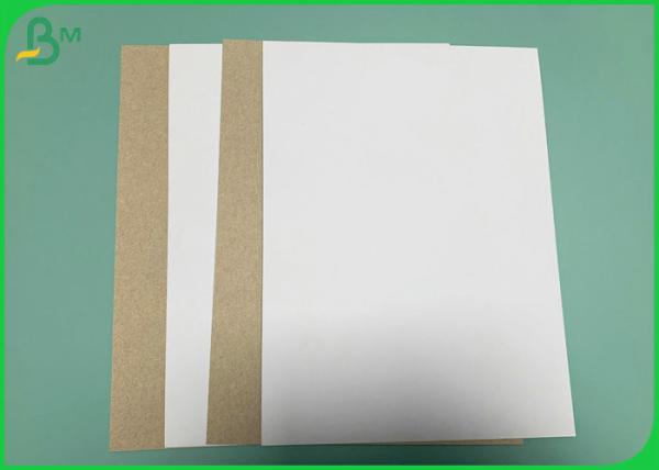 Placa 350gsm frente e verso imprimível da brancura com Grey Back In Sheet 70 x 100cm