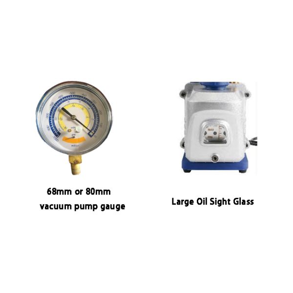 Multi Stage Portable Rotary Vacuum Pump / Air Conditioner Vacuum Pump 3.5pa