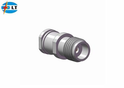 conector de cabo reto fêmea de 2.4mm de aço inoxidável