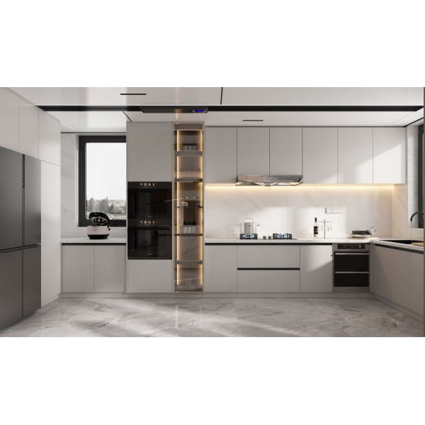 Smart Furniture Modern Cupboard Kitchen Cabinet For Apartment Hospital