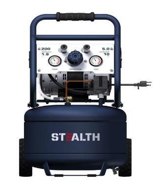 Vertical Portable Oilless Air Compressor 3331081 10 Gallon 160 - 200PSI