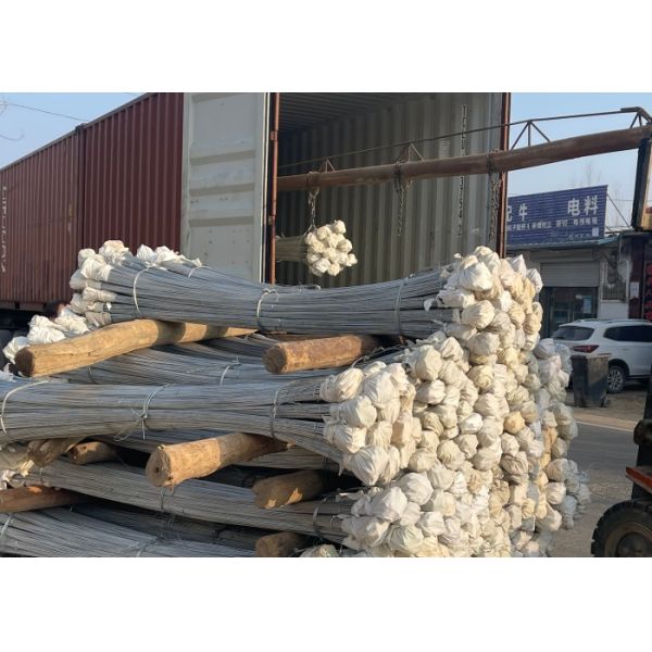 High Tensile Strength Galvanized Double Loop Quick Link Ties Wire for cotton binding