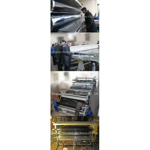 Super Wide 8000mm Max Width 0.5-2.0mm Film Thickness Geomembrane Film Extrusion Line