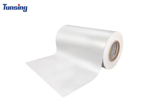 Milky White Translucent Polyester Film PES Adhesive Hot Melt Glue Film For Shoe Tongue