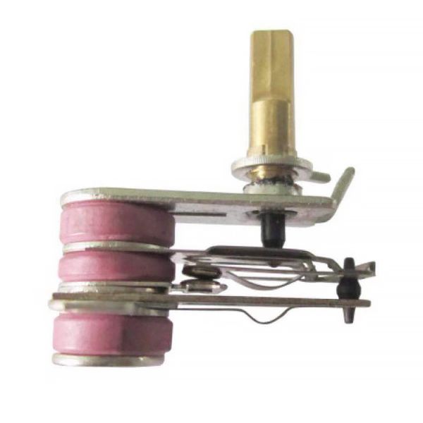 Interruptor de temperatura del termostato bimetal de 250V 12A con tolerancia del 5% y rango de 50-250 C