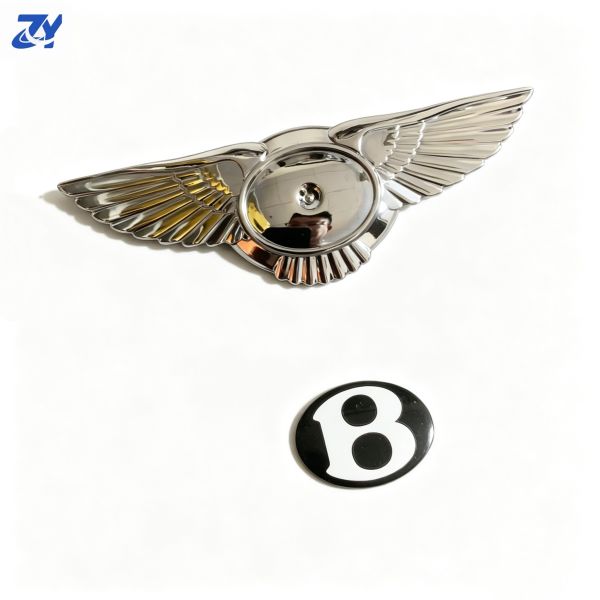 For Bentley Continental GT GTC 2015-2018 Wing Emblem Front Hood Badge 1pc 3SD853201