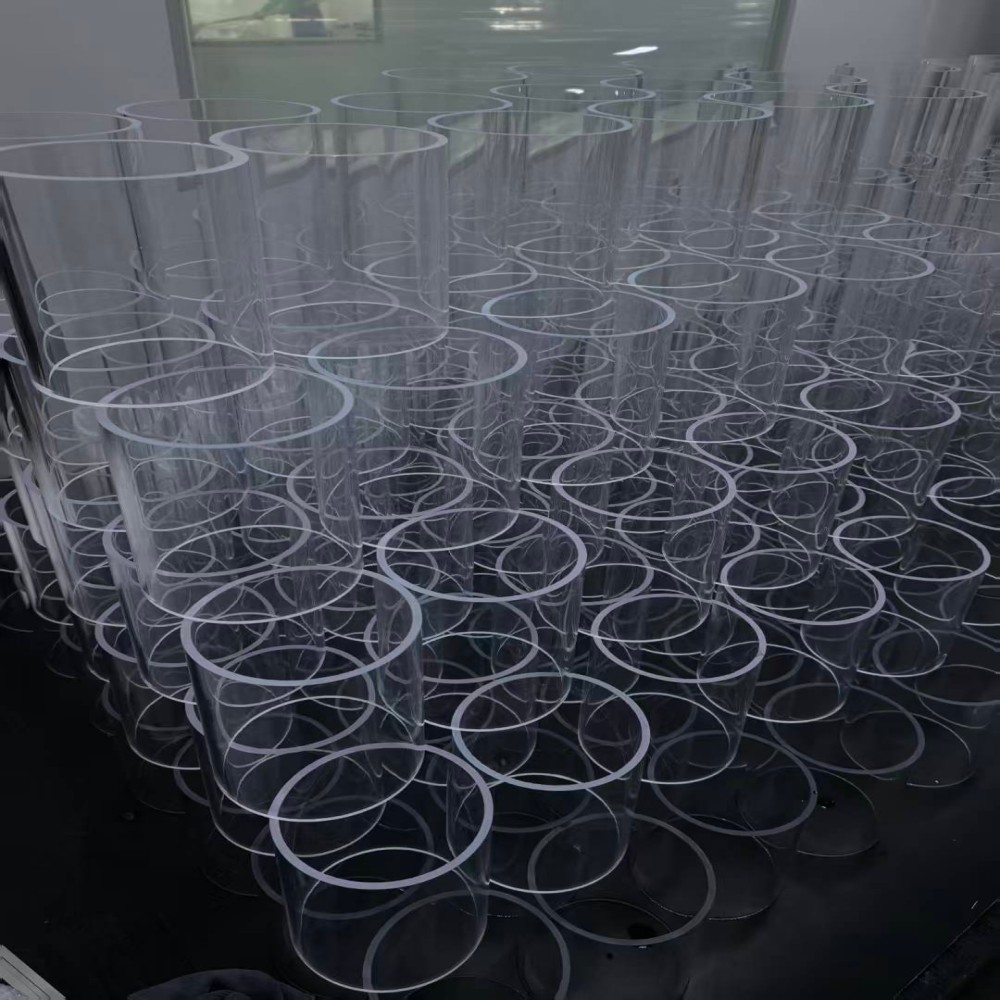 All Dimension Quartz Glass Test Tube High Purity Transparent Heater Thermal Resistant
