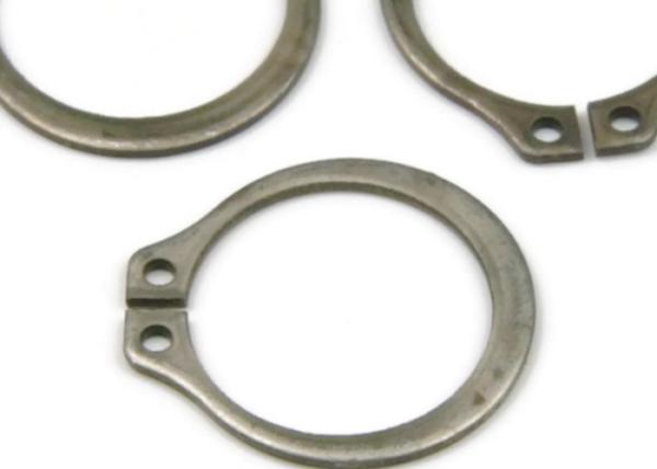 M3 M4 Metal Washer SS304 SS316 Stainless Steel Spring Retaining Rings For Bore GB893