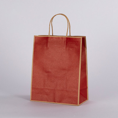 Бумажные мешки FSC плоские нижние Kraft для торгового центра