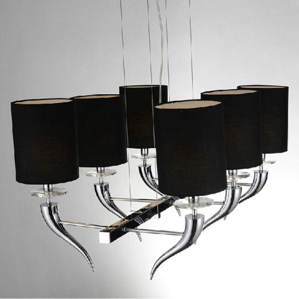 Mason jar metal chandelier for indoor home pendant lamp (WH-MI-50)