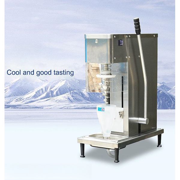 220V Voltage Mini Ice Cream Machine with Automatic Cleaning Function 310*560*750*