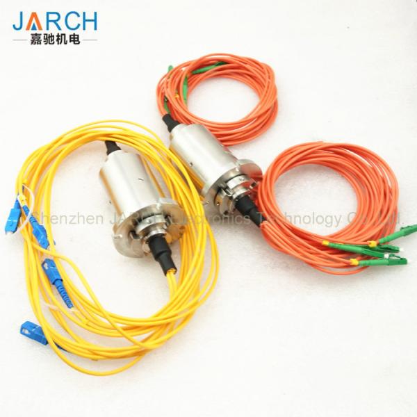 Junção giratória da fibra ótica dobro do canal/junção do cabo de fibra ótica com casa de aço inoxidável