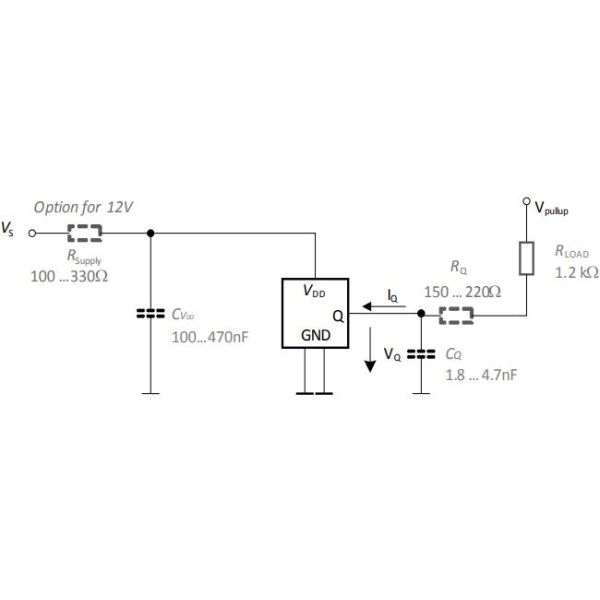 TLE49595UF Sensor IC Integrated Differential Hall Speed Sensor PG-SSO-4-1